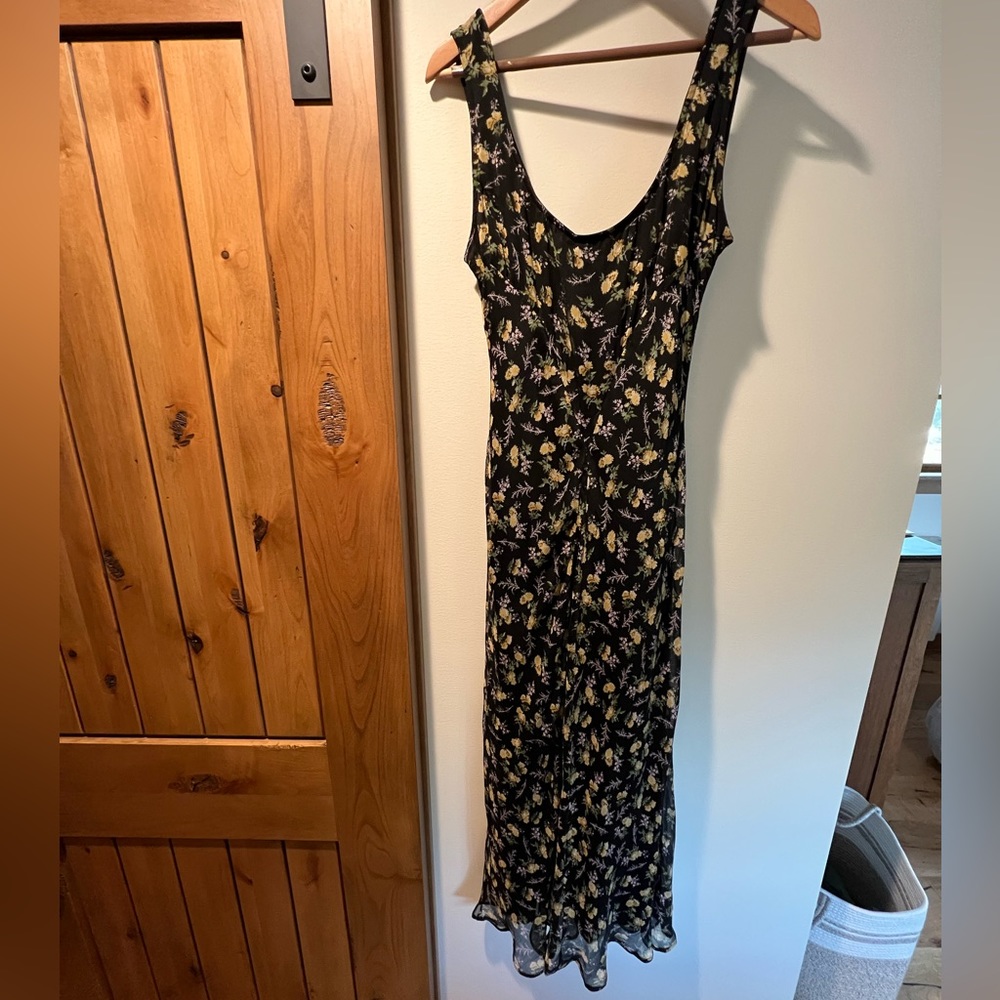 Floral midi dress